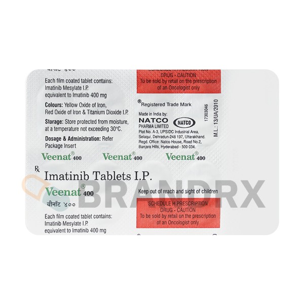Veenat 400 mg Natco Pharmaceuticals Ltd.